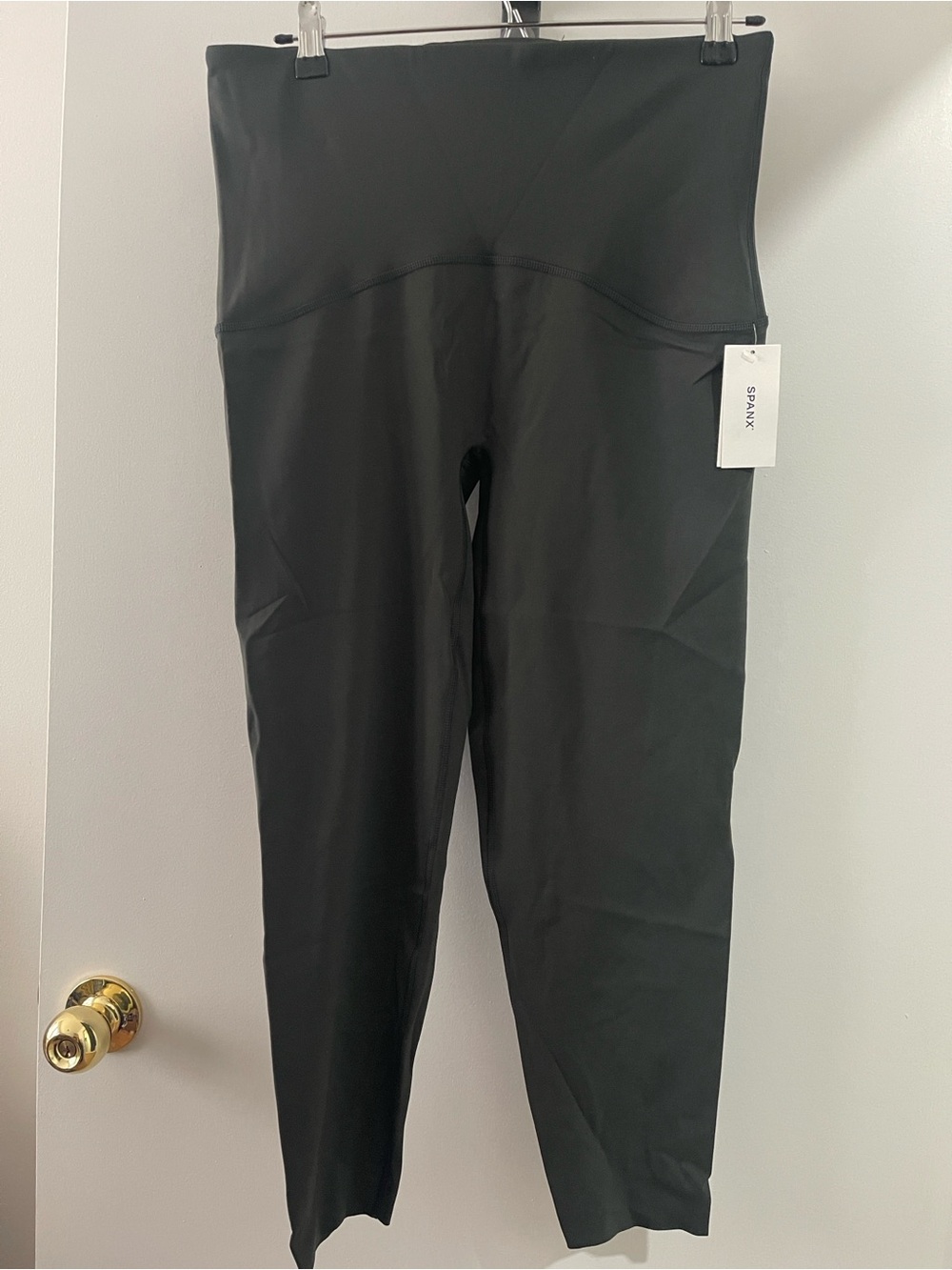 SPANX Essex Green Booty Boost 7/8 Length High-Waist Shaping Leggings